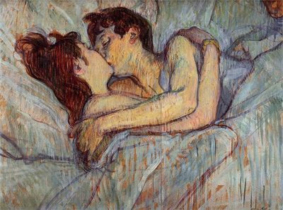 In Bed: The Kiss Henri de Toulouse-Lautrec. Digital Image. Totally History, Web.